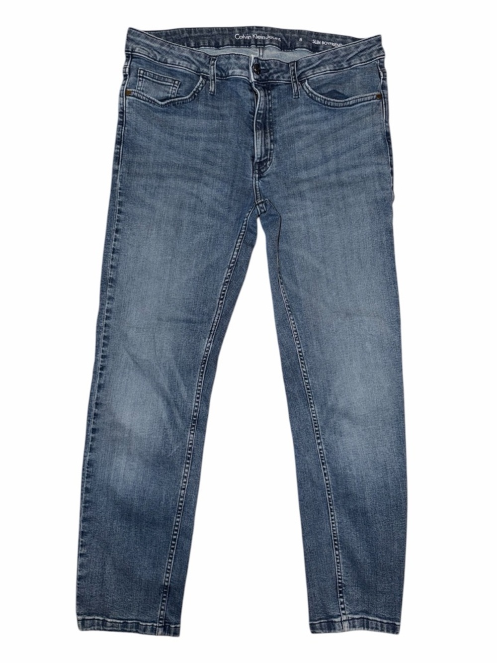 Calvin Klein women’s Blue Slim boyfriend  Jeans